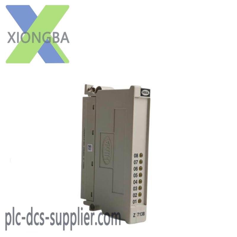 HIMA Z7138 DIGITAL OUTPUT MODULE 8 CHANNEL
