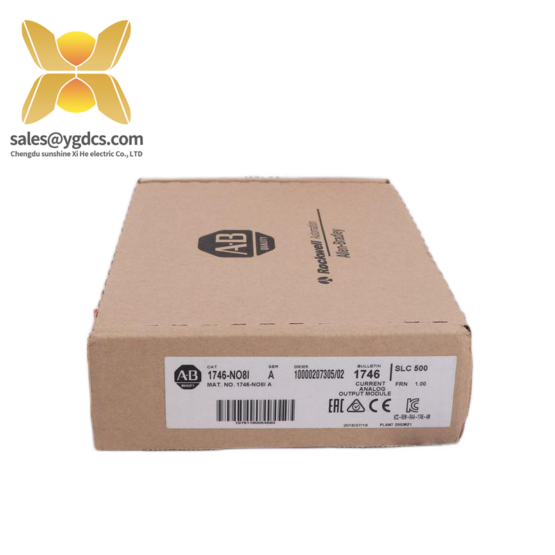 AB 1746-NO8I SLC 8 Point 20ma Output Module