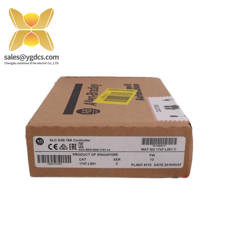 AB 1747-L511 SLC 5/01 Controller