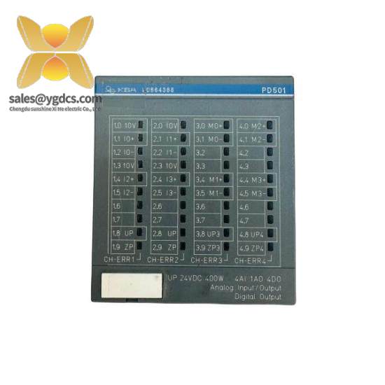 1SAP260100R3001 PD501-4CH  Analog I/O Module  ABB