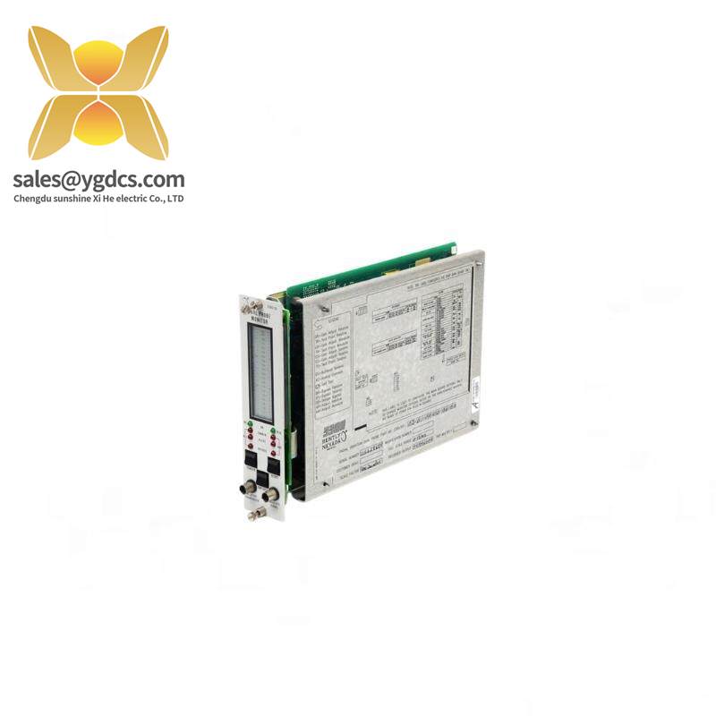 BENTLY NEVADA 3300/65 Dual Probe Monitor