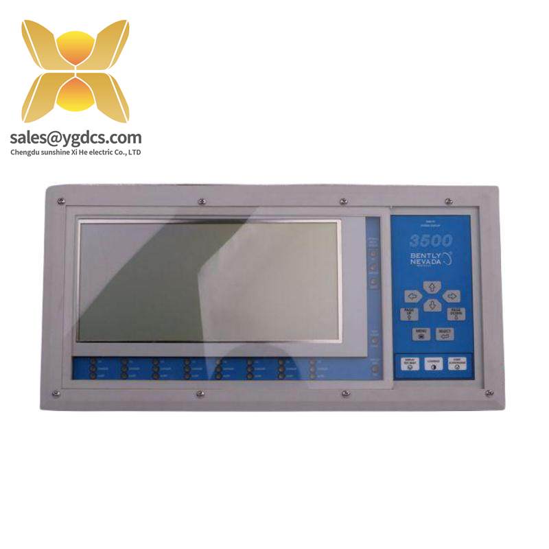 Bently Nevada 3500/93 135785-02 SYSTEM DISPLAY SCREEN MONITOR