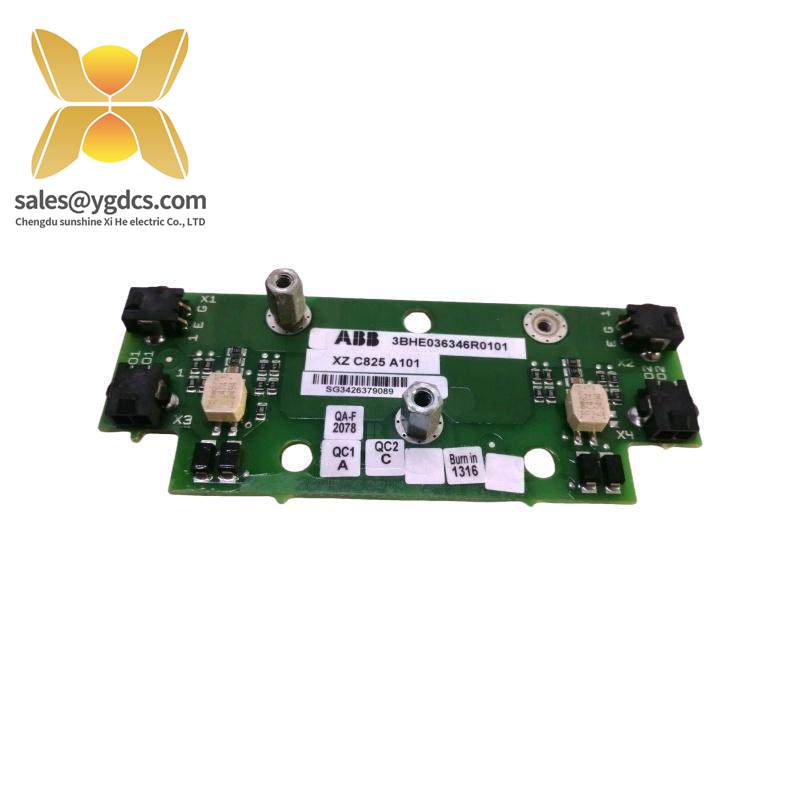 ABB 3BHE036346R0101 PC BOARD