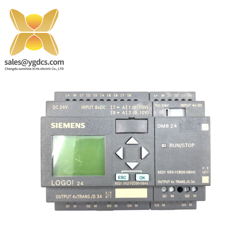 SIEMENS 6ED1 052-1CC00-0BA5 LOGIC MODULE, DISPLAY
