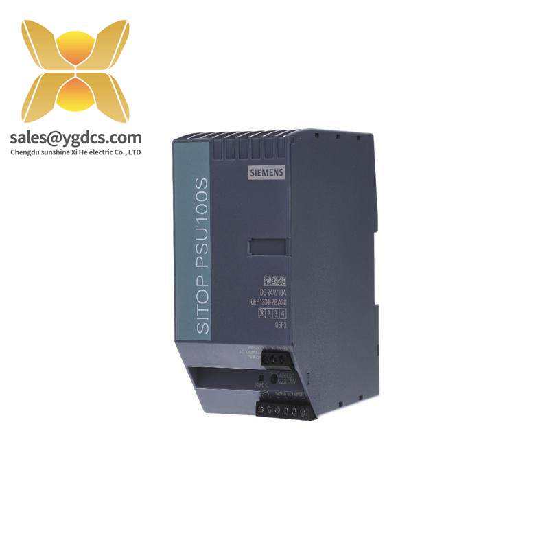 SIEMENS 6EP1334-2BA20 power supply input