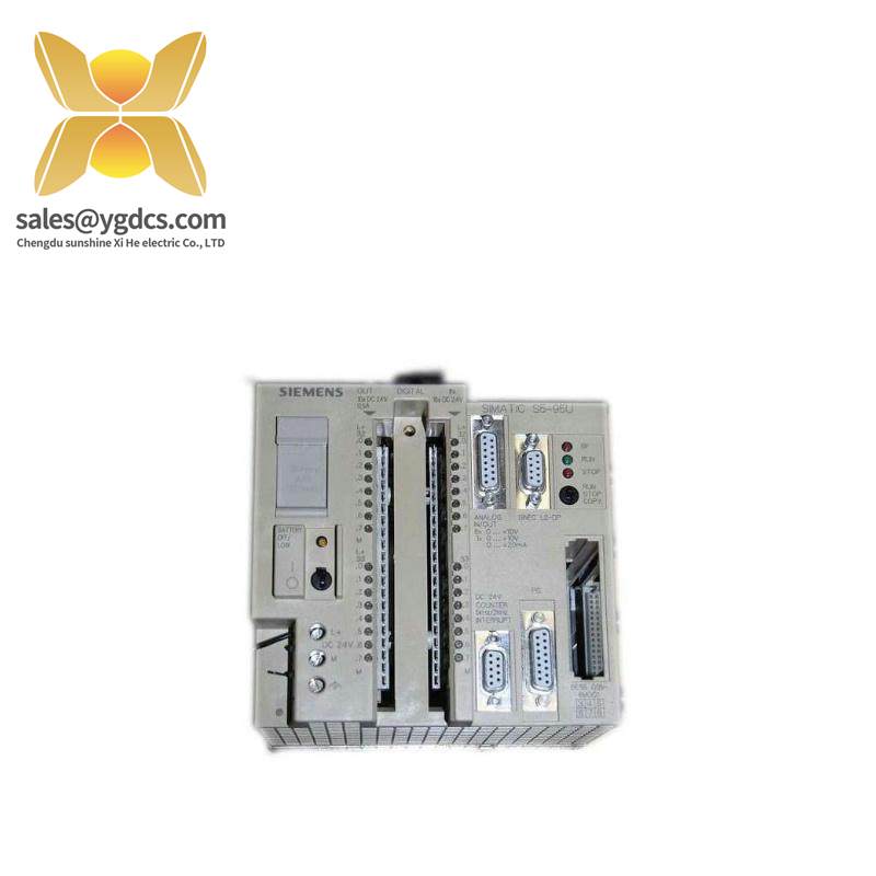 SIEMENS 6ES5095-8MD01 Central Unit