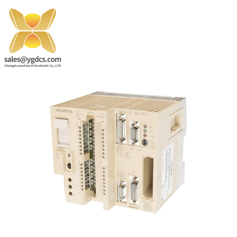 SIEMENS 6ES5095-8ME01 Central Unit