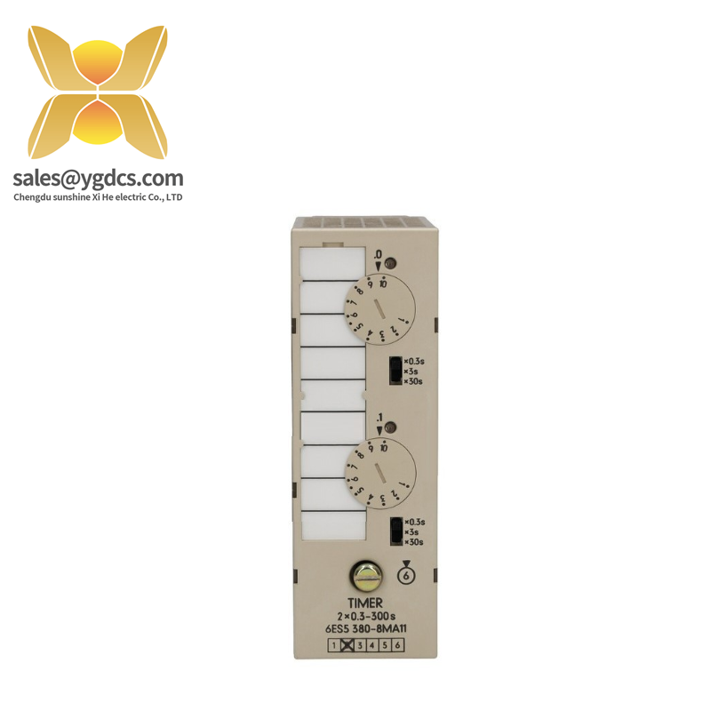 SIEMENS 6ES5380-8MA11 Timer Module