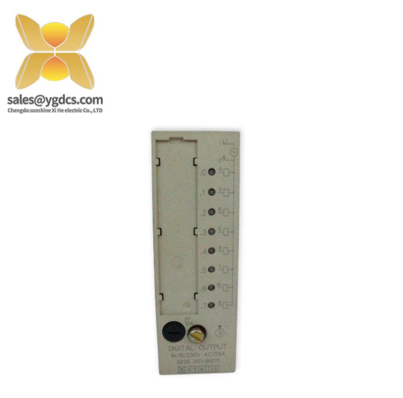 SIEMENS 6ES5451-8MD11 Digital Output Module