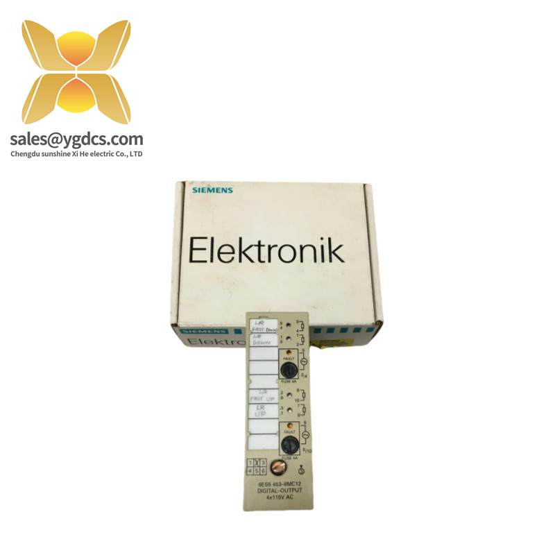 SIEMENS 6ES5453-8MC12 Digital Output Module
