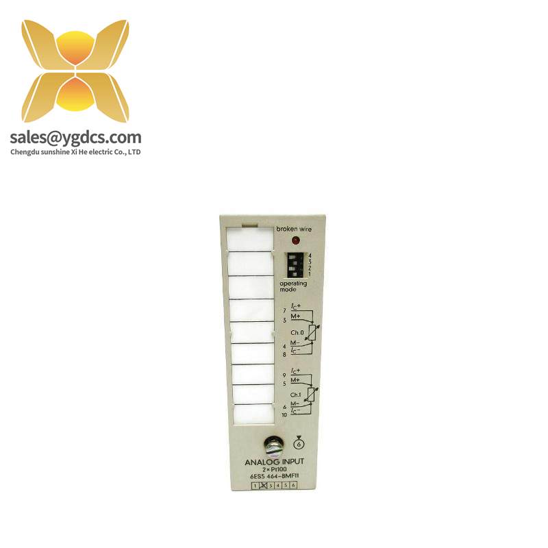 SIEMENS 6ES5464-8MF11 Analog Input Module
