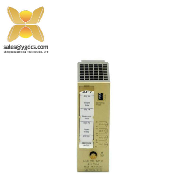 SIEMENS 6ES5464-8MF21 Analog Input Module