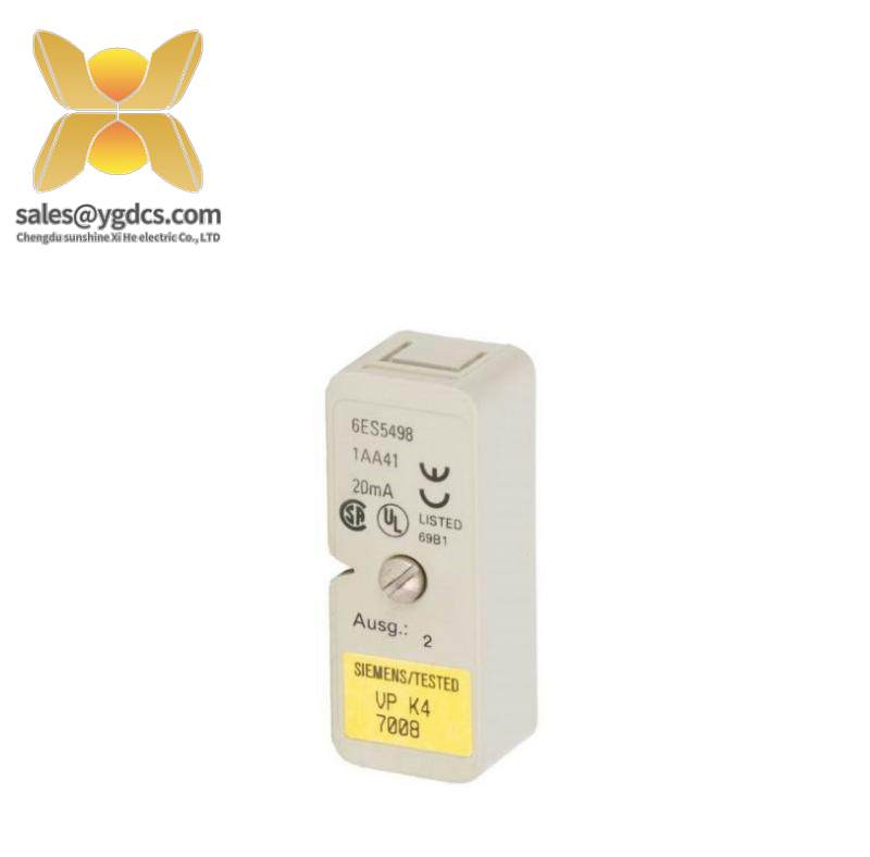 SIEMENS 6ES5498-1AA41 Analog Input SubModule