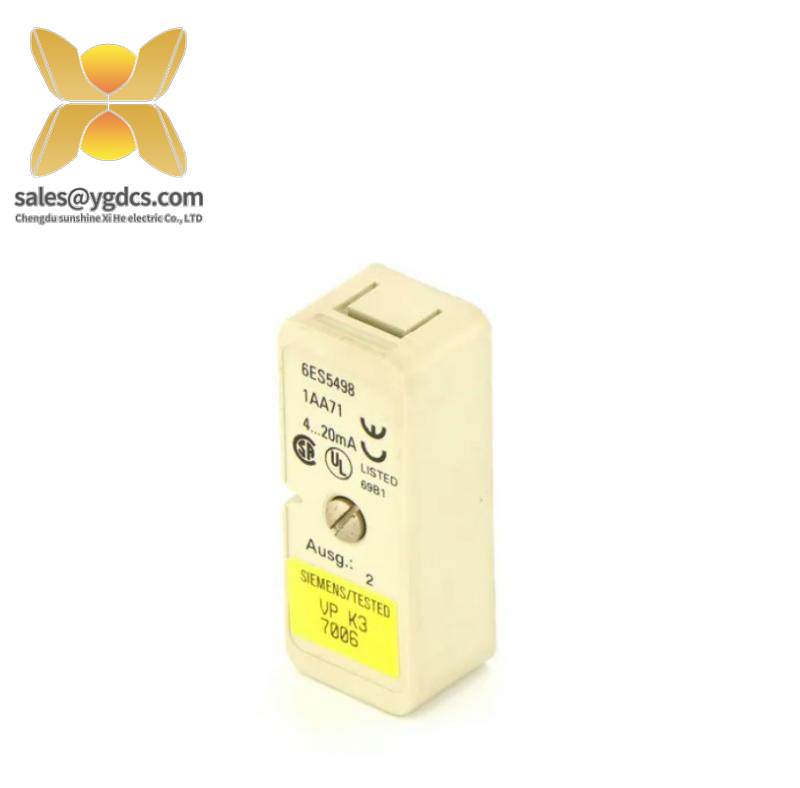 SIEMENS 6ES5498-1AA71 Analog Input SubModule