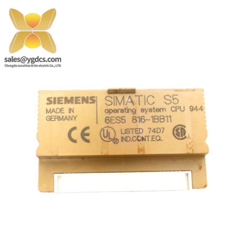 SIEMENS 6ES5816-1BB11 Operating System Module