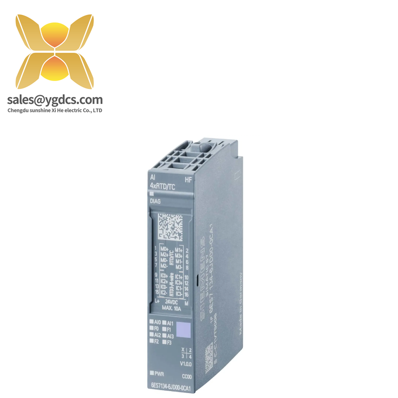 SIEMENS 6ES7134-6JD00-0CA1 ANALOG INPUT MODULE