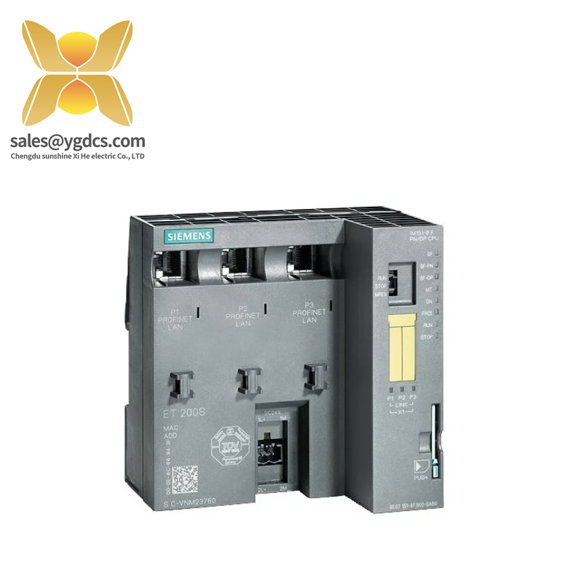 SIEMENS 6ES7151-8FB01-0AB0 ET 200S, IM151-8F PN/DP CPU