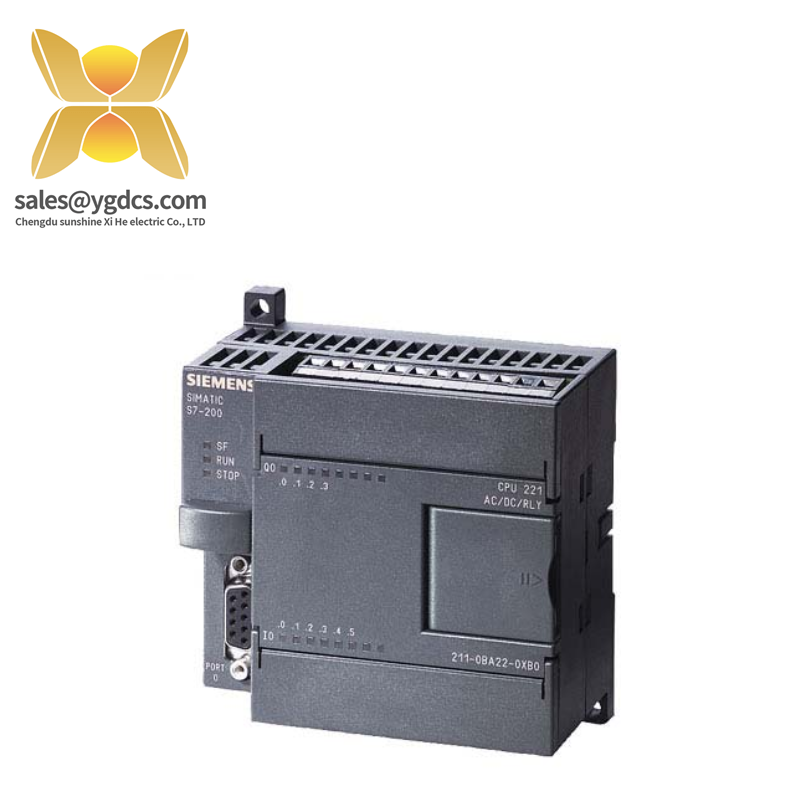 SIEMENS 6ES7211-0AA20-0XB0 CPU 221, 2kWords; DC/DC/DC