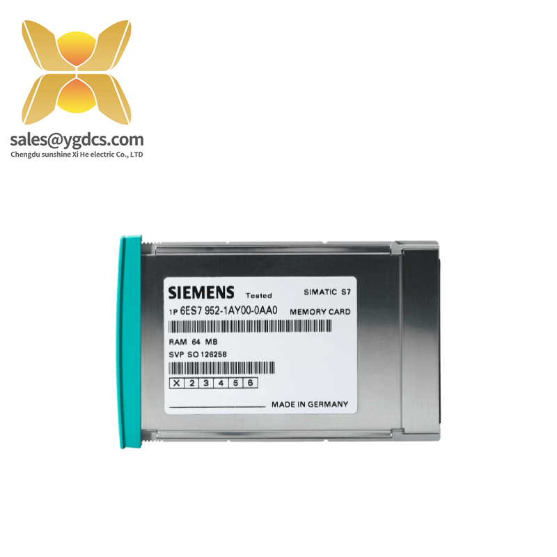 SIEMENS 6ES7952-1AH00-0AA0 RAM MEMORY CARD