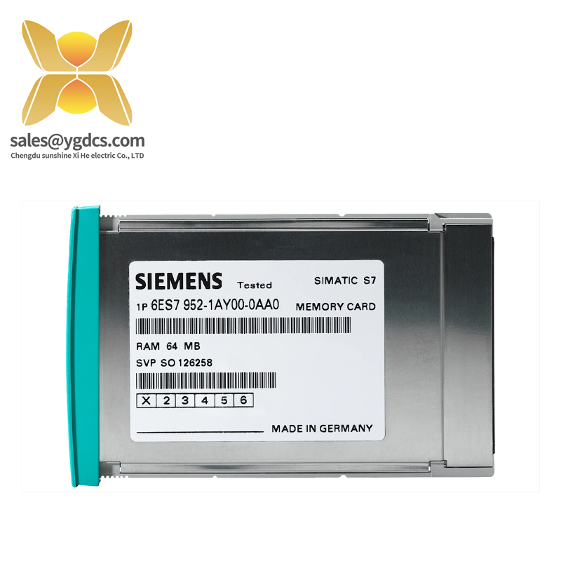 SIEMENS 6ES7952-1AK00-0AA0 RAM Memory Card