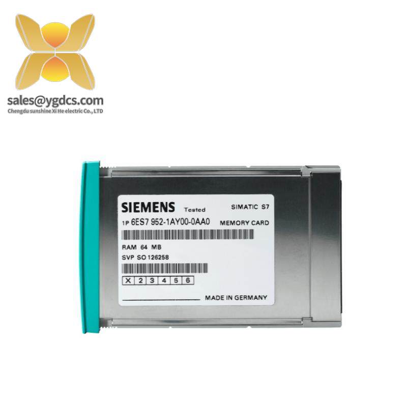 SIEMENS 6ES7952-1AP00-0AA0 RAM Memory Card