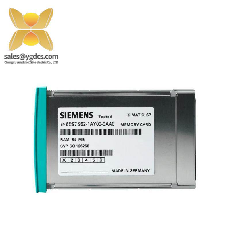 SIEMENS 6ES7952-1KP00-0AA0 SIMATIC S7 memory card