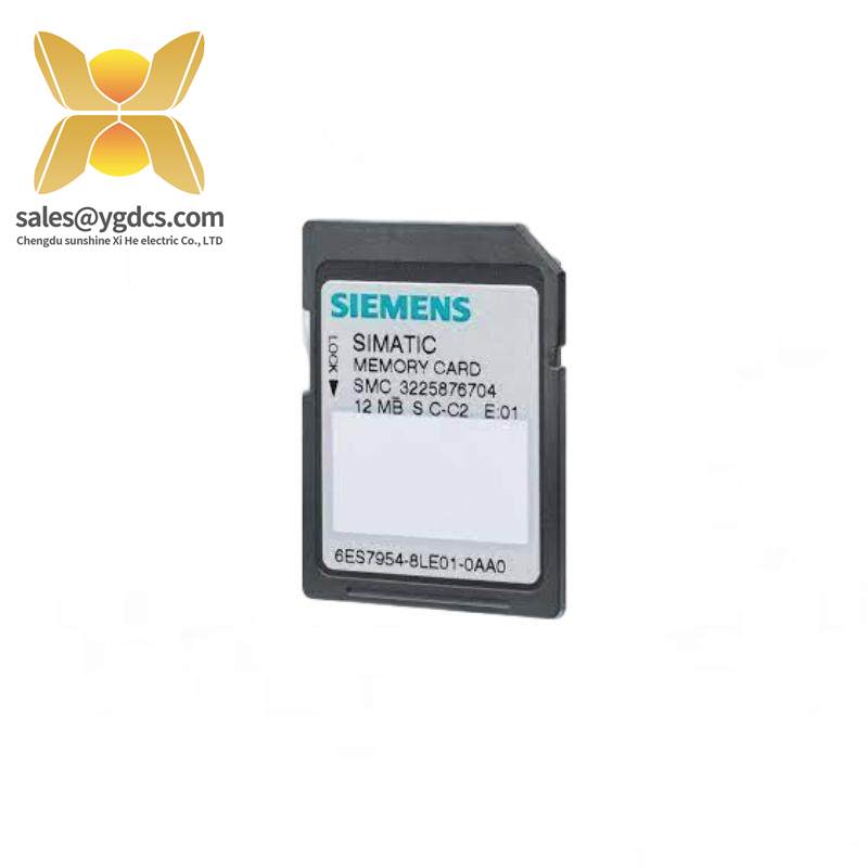 SIEMENS 6ES7954-8LE03-0AA0 Flash Memory Card