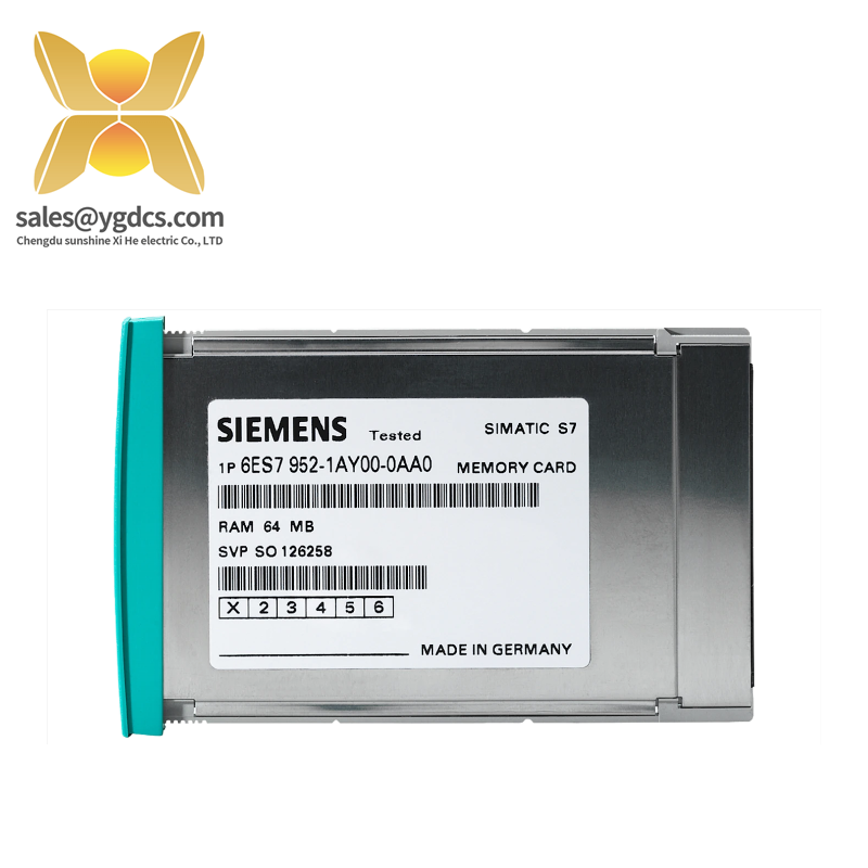 SIEMENS 6ES7 952-1AL00-0AA0 SIMATIC S7, RAM MEMORY CARD