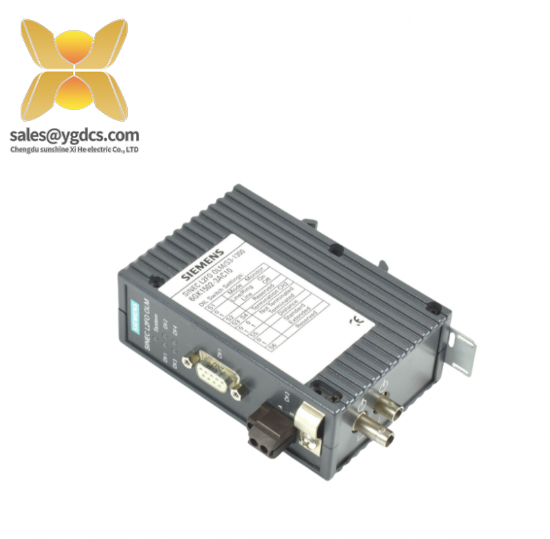 SIEMENS 6GK1502-3AC10 Sinec L2FO Optical Link Module