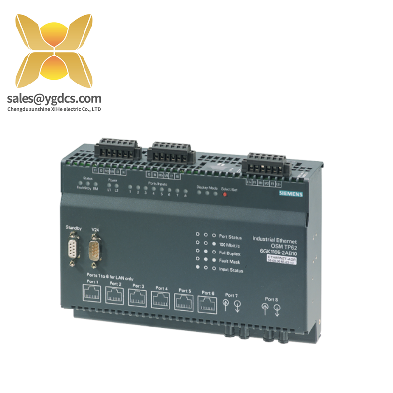 SIEMENS 6GK1 105-2AB10 digital inputs redundant