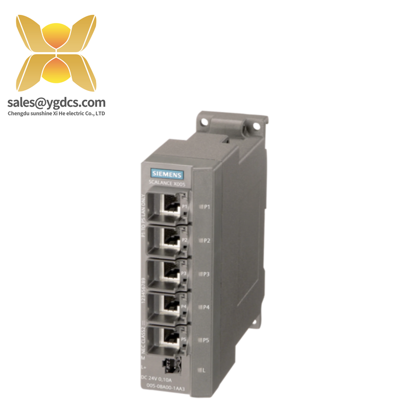 SIEMENS 6GK5 005-0BA00-1AA3 SCALANCE X005