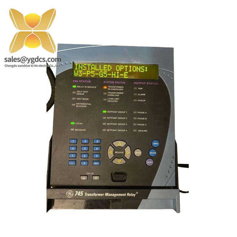 GE 745-W3-P511-G51-HI-R-E relays