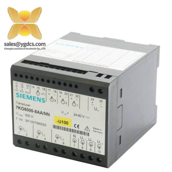 7KG6000-8AA Siemens Ultrasonic Transmitter