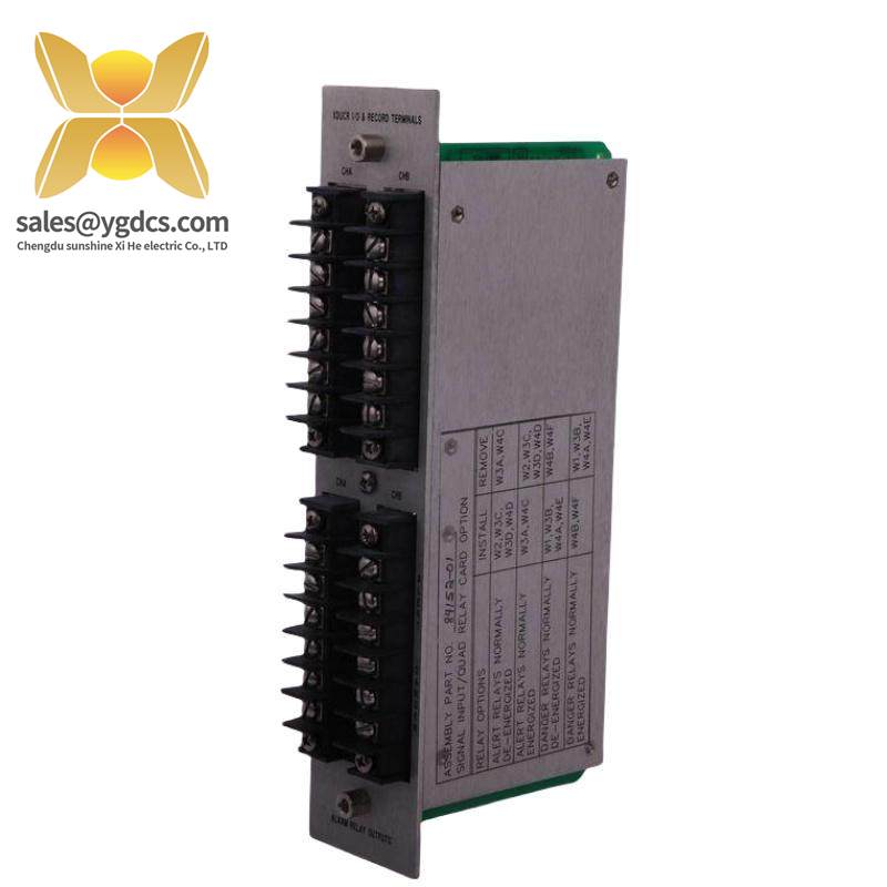 BENTLY NEVADA 84152-01 Quad Relays Module