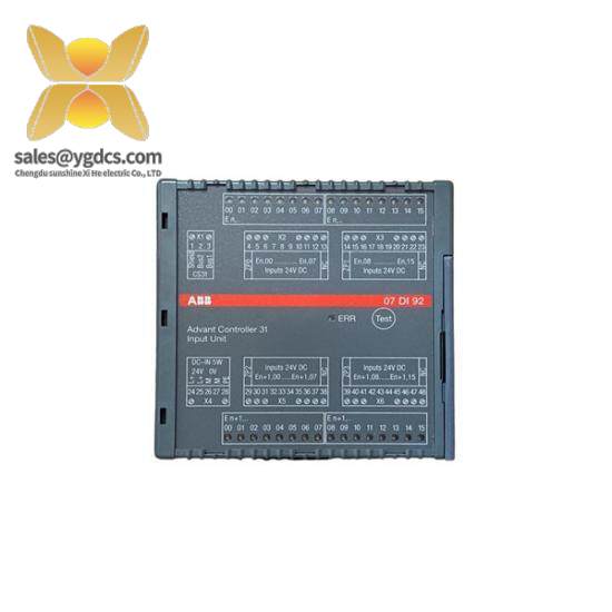 ABB 07DI92 WT92 GJR5252400R4101 Digital I/O module