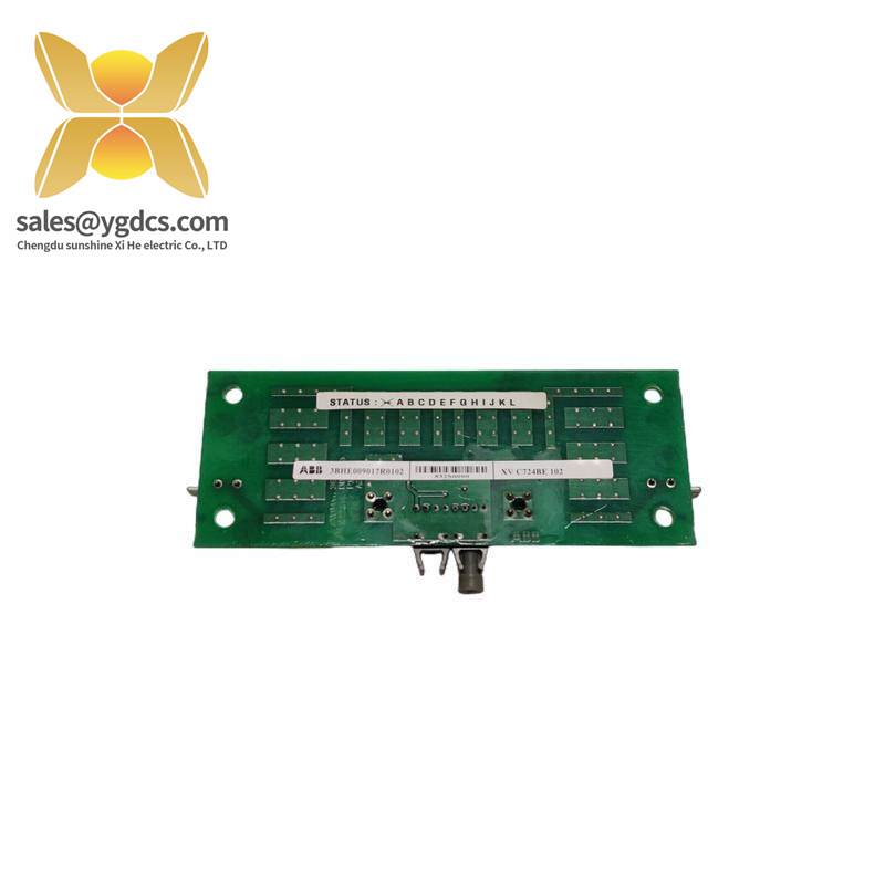 ABB 3BHE009017R0102 XV C724BE Vlscd-board