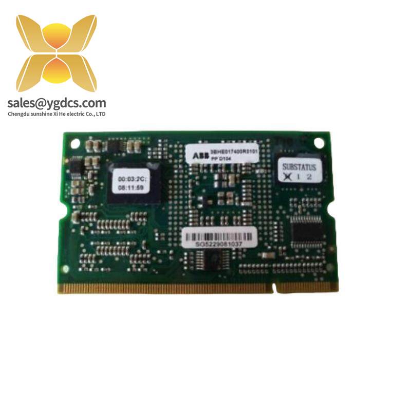 ABB 3BHE017400R0101 Main control board