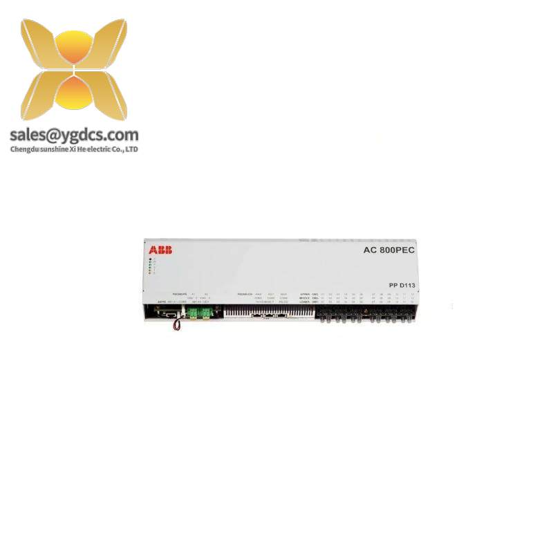 ABB 3BHE023784R2530 PP D113 B01-25-111000 controller