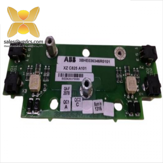 ABB 3BHE036346R0101 XZ C825 A101 Card