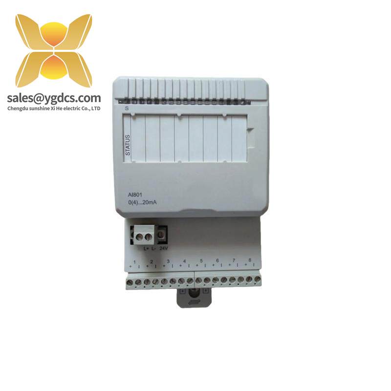 ABB 3BSE020512R1 AI801 Analog Input unit 8 ch