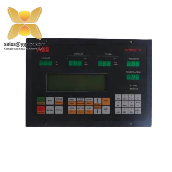 ABB 3DDE300410 CMA 130 Display Front Panel