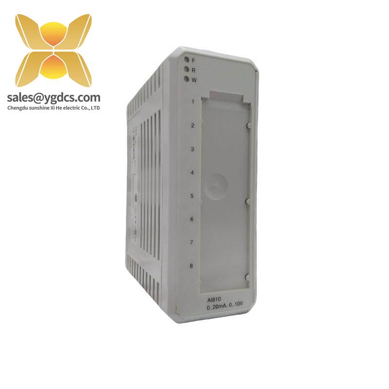 ABB AI810 3BSE008516R1 Analog Input 1x8 ch