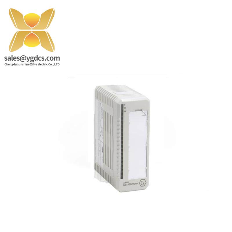 ABB AI893 8 - channel intrinsically safe temperature measuring module