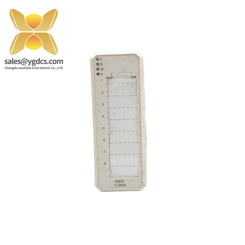 ABB AO810 Analog output 1x8 ch