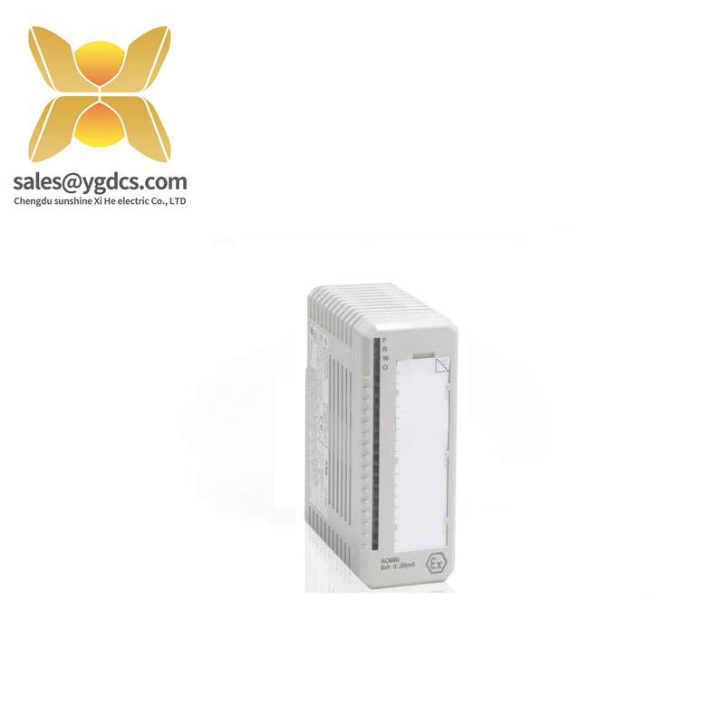ABB AO890 8-channel intrinsically safe analog output module