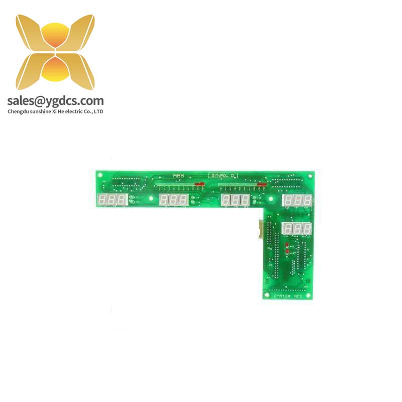 ABB CMA130 3DDE300410 Display Module Board