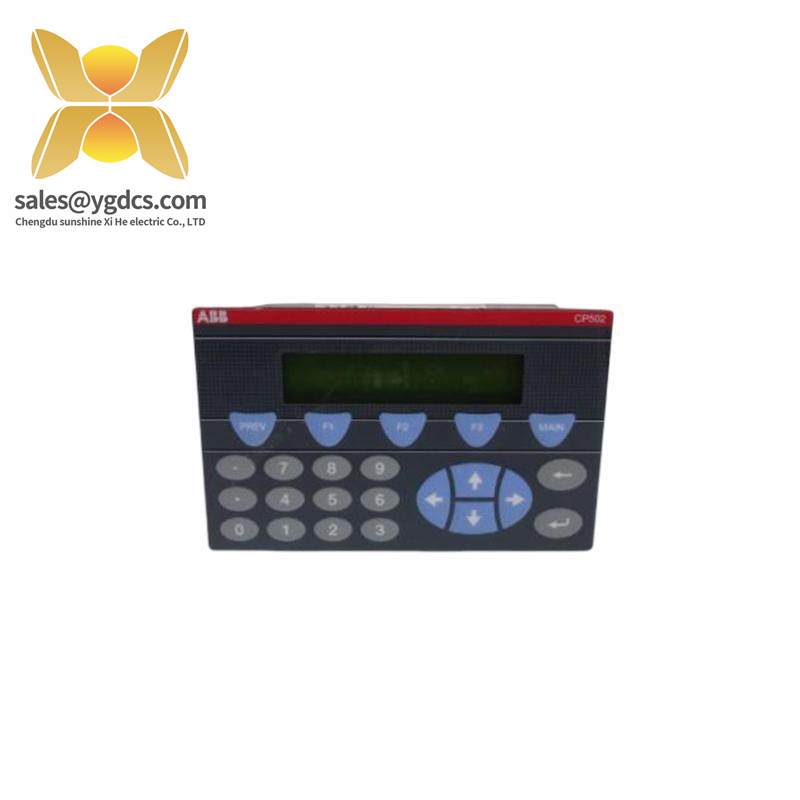 ABB CP502 1SBP260190R1001-A Text Display Panel