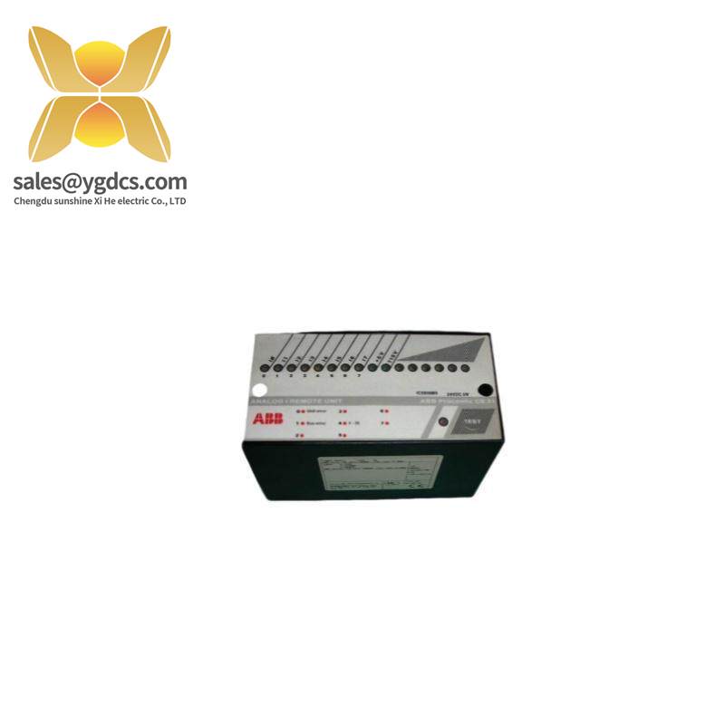 ABB ICSE08B5 FPR3346501R1012 Remote Analog Unit - 24 VDC