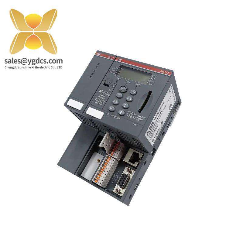 ABB PM573-ETH 1SAP130300R0271 PLC AC500 series module