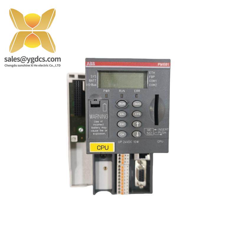 ABB PM581-ETH C1 PLC power module